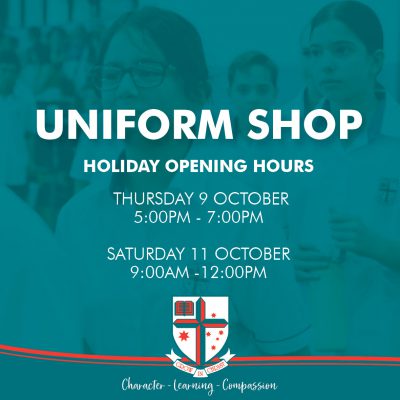Uniform Opening Hours Term 3